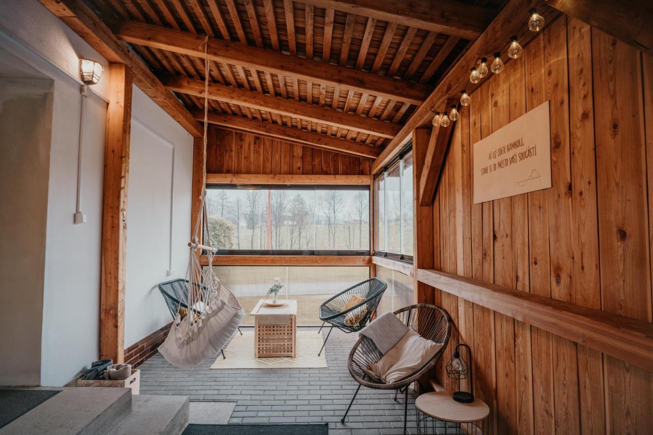 Ferienwohnung U Ztraceneho Potoka Vapenna Exterior foto